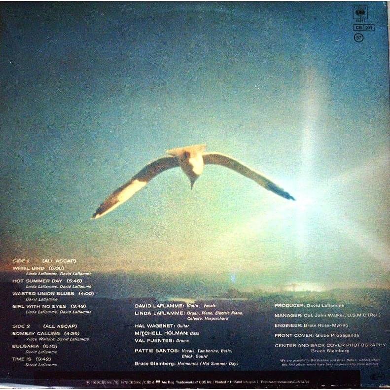 Album cover art for "White Bird" by It’s a Beautiful Day
