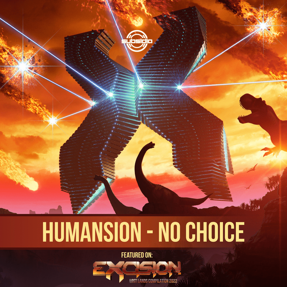 Album cover art for "No Choice" by HUMANSION