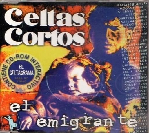 Album cover art for "El Emigrante" by Celtas Cortos