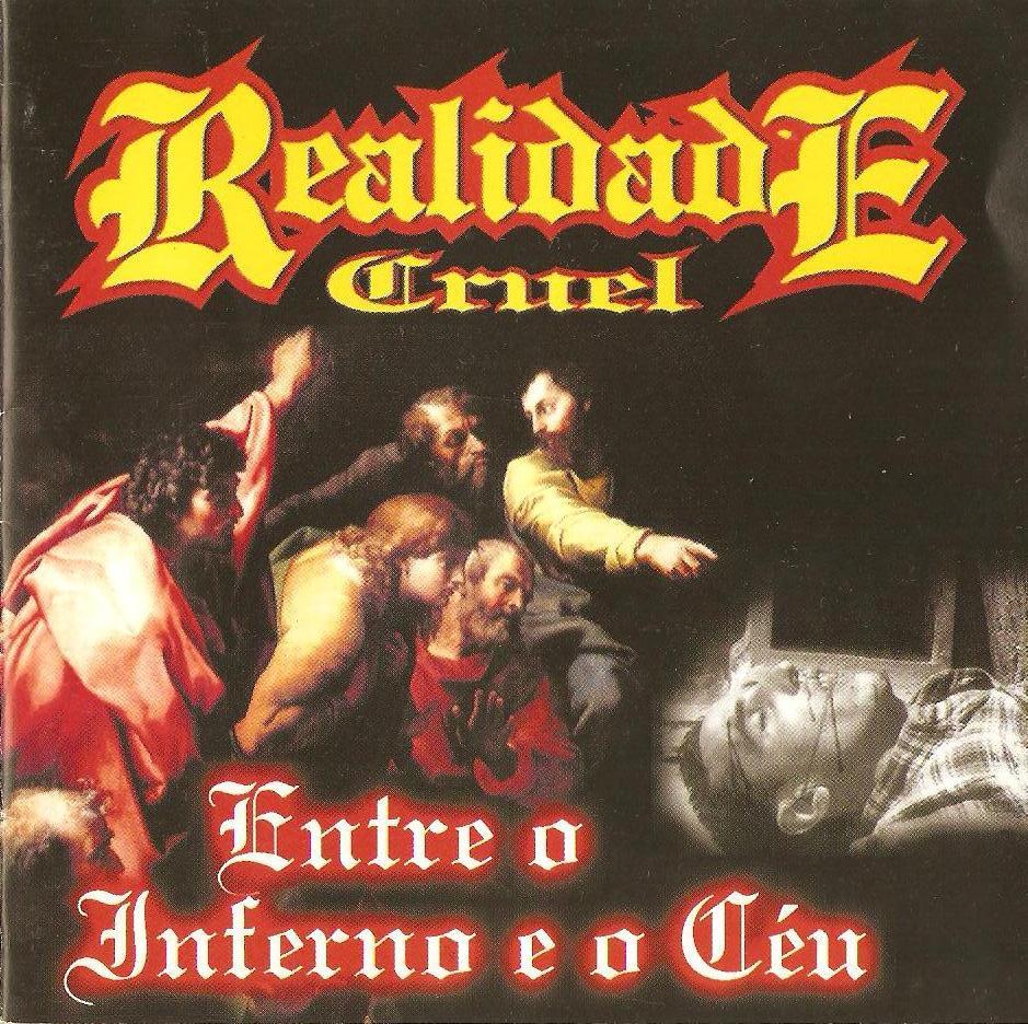 Album cover art for "Depoimento de Um Viciado" by Realidade Cruel