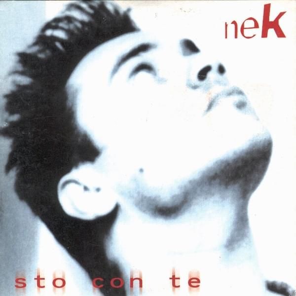 Album cover art for "Sto con te" by Nek