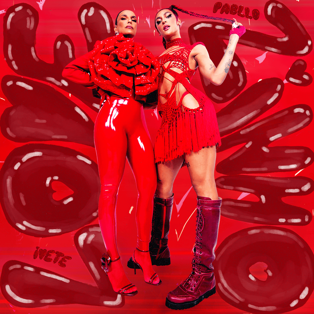 Album cover art for "Lovezinho" by Pabllo Vittar & Ivete Sangalo