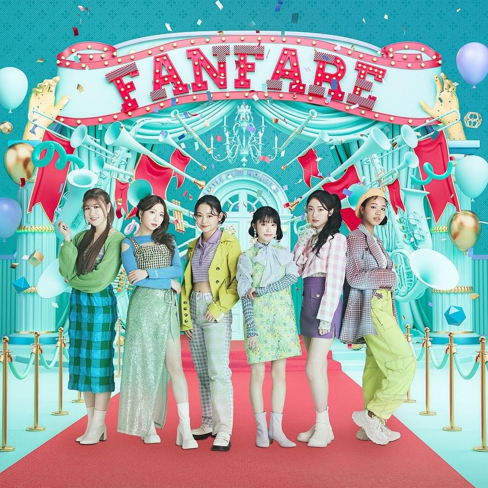 Album cover art for "WONDER LOVER" by Little Glee Monster