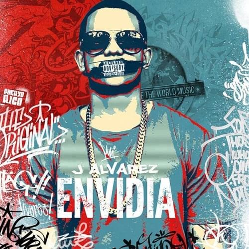 Album cover art for "Envidia" by J Álvarez
