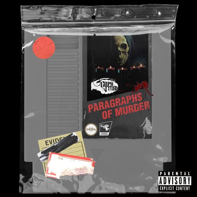 Album cover art for "Paragraphs of Murder" by Celph Titled