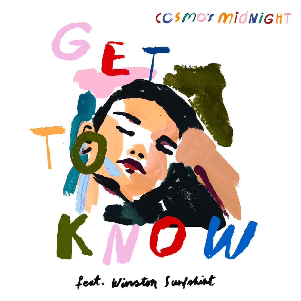 Album cover art for "Get To Know" by Cosmo’s Midnight & Winston Surfshirt