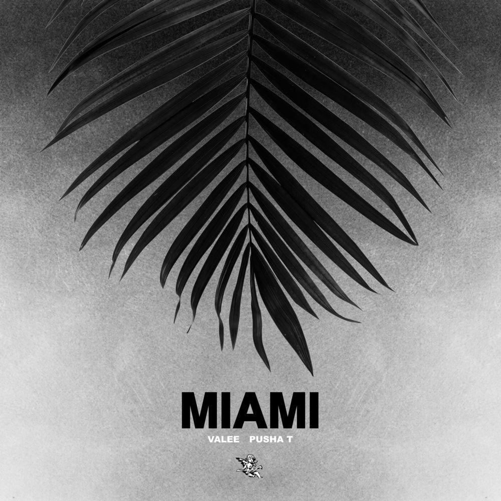 Album cover art for "Miami (Remix)" by Valee & Pusha T