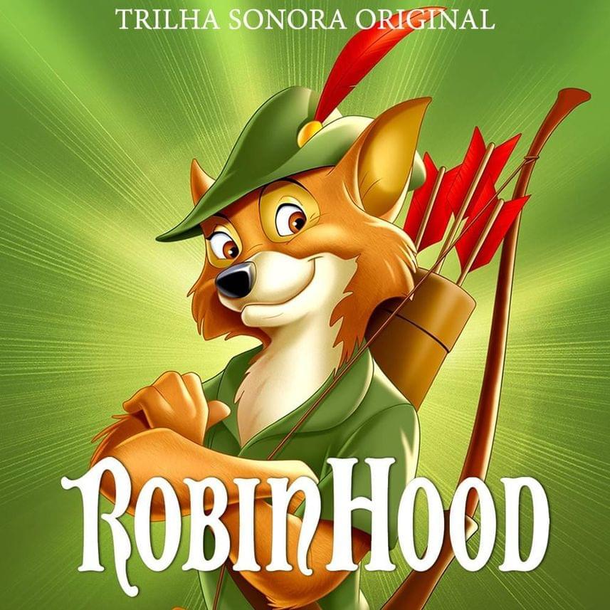 Album cover art for "Robin Hood e Seu Amigo" by Luiz Roberto
