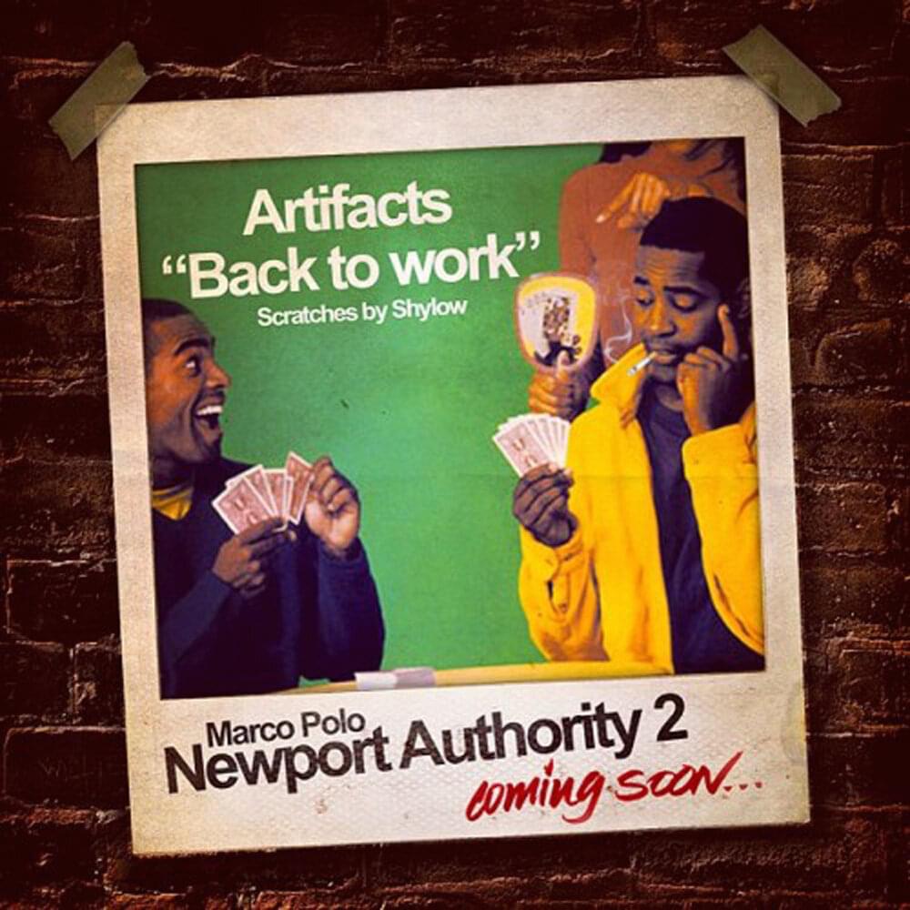 Album cover art for "Back to Work" by Marco Polo & Artifacts