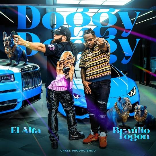 Album cover art for "Doggy Doggy" by El Alfa