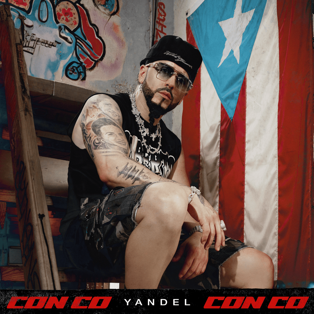 Album cover art for "CON CO" by Yandel