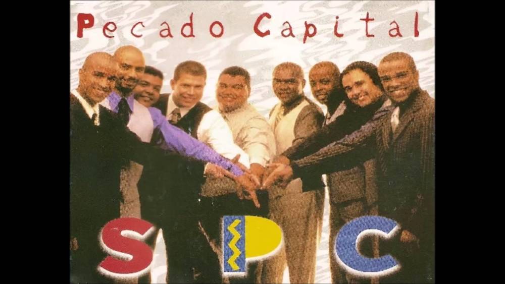 Album cover art for "Pecado Capital" by Só Pra Contrariar