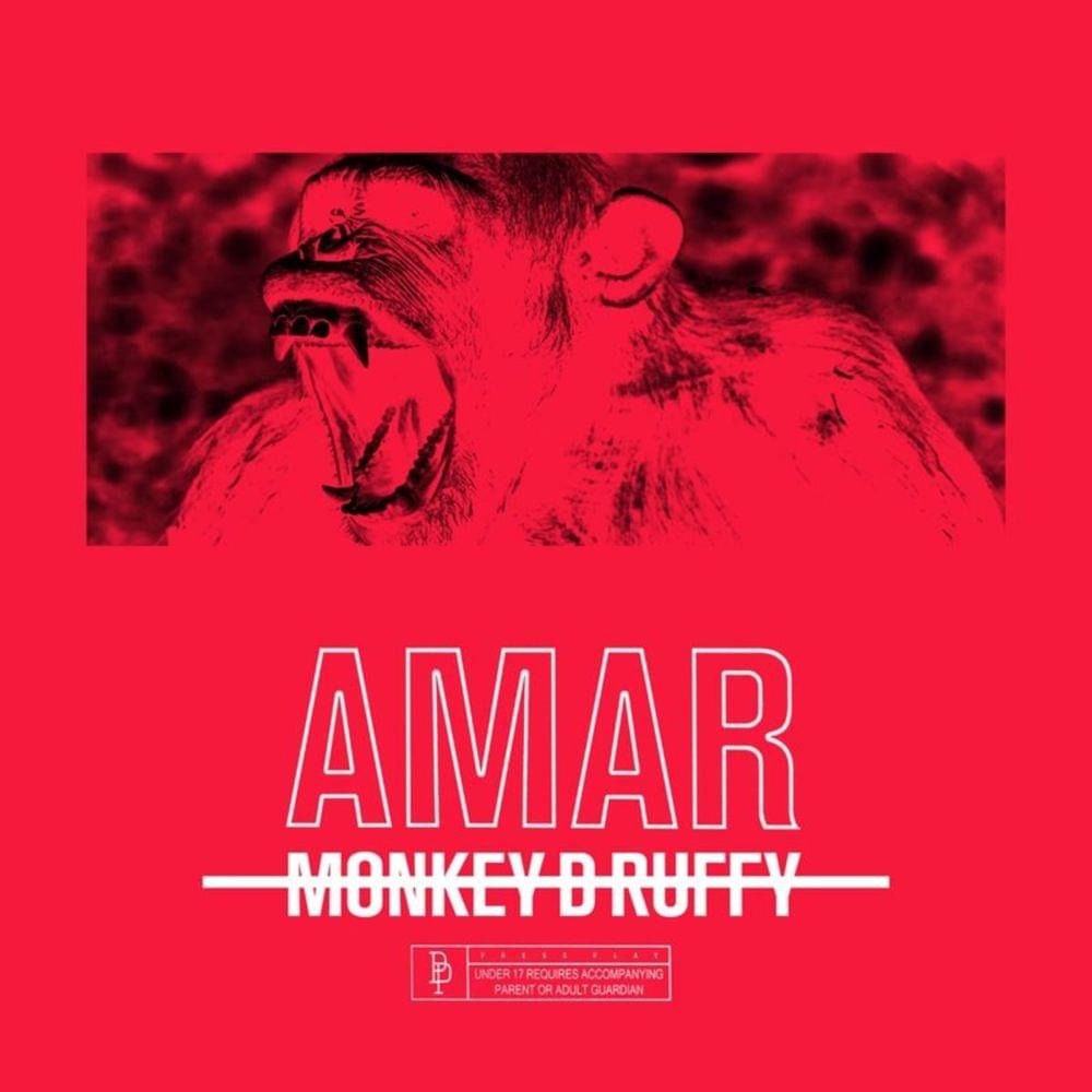 Album cover art for "Monkey D Ruffy" by Amar