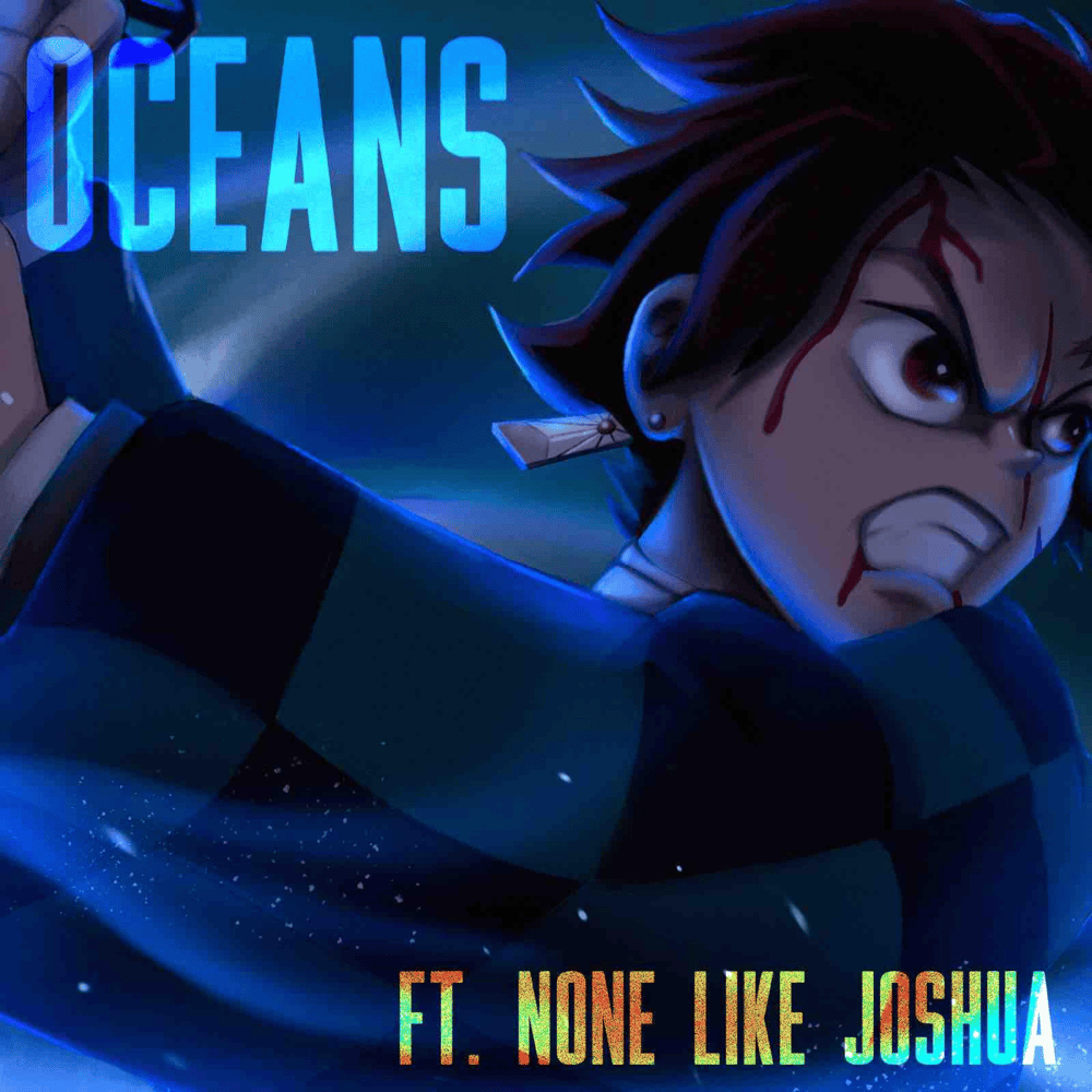 Album cover art for "Oceans" by Rockit Music & None Like Joshua