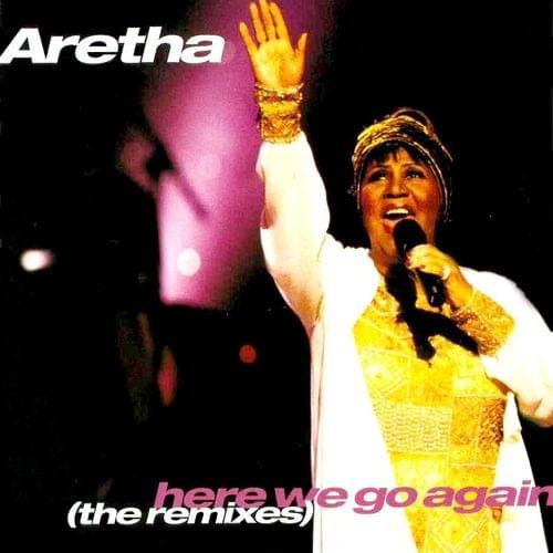 Album cover art for "Here We Go Again" by Aretha Franklin