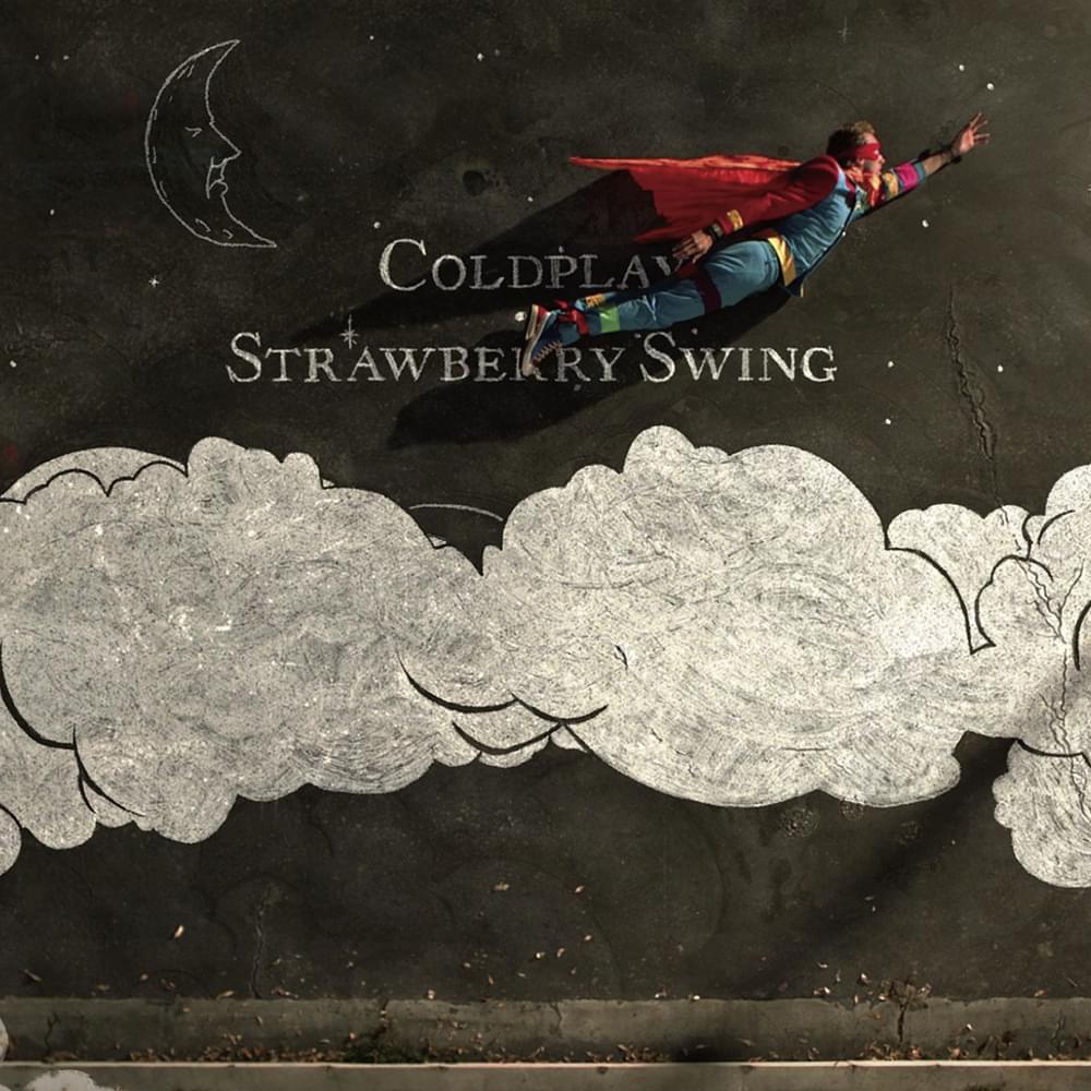 Album cover art for "Strawberry Swing" by Coldplay