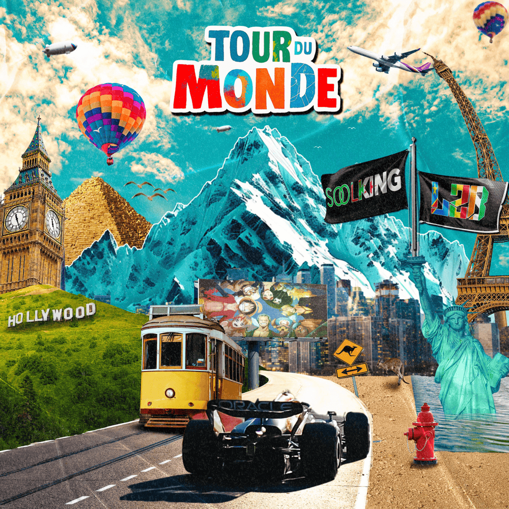 Album cover art for "Tour du monde" by Soolking & L2B