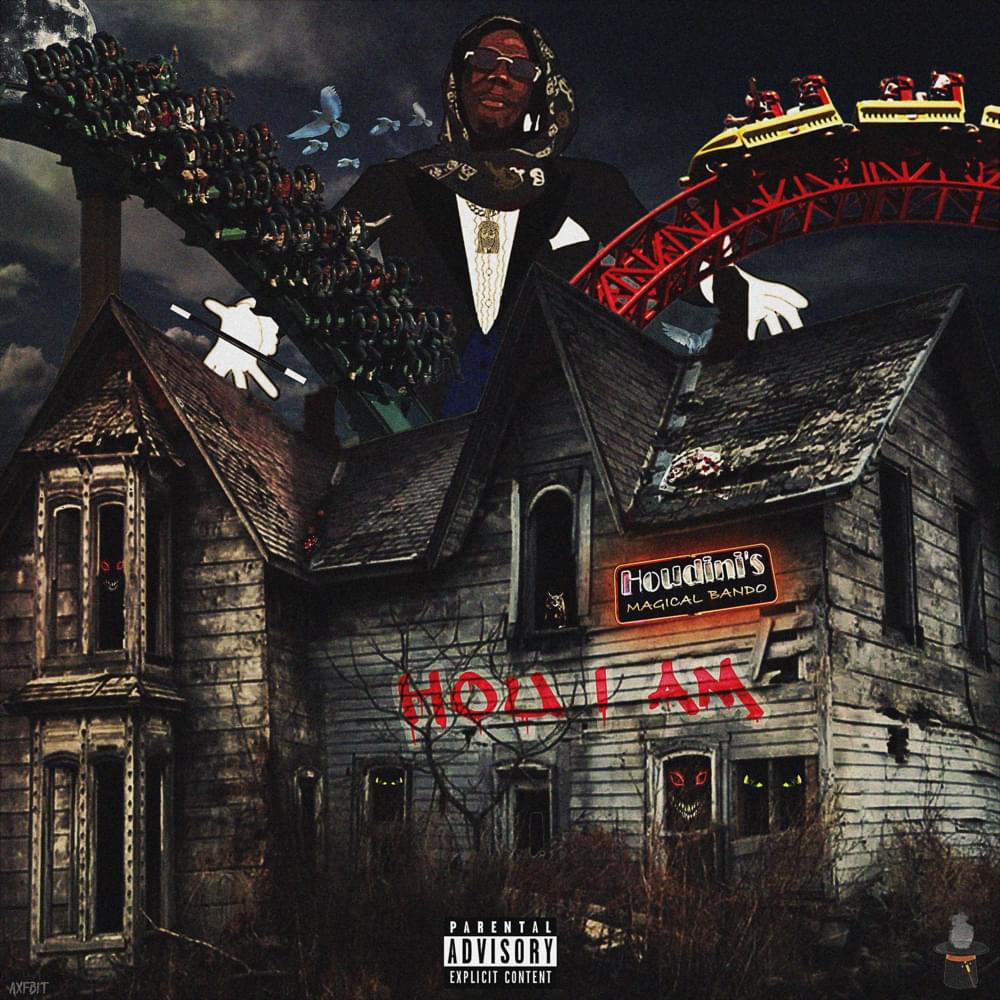 Album cover art for "No Slime" by Houdini & TallupTwinz