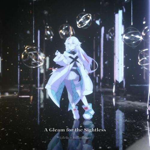 Album cover art for "A Gleam for the Sightless" by Lidelle & BilliumMoto