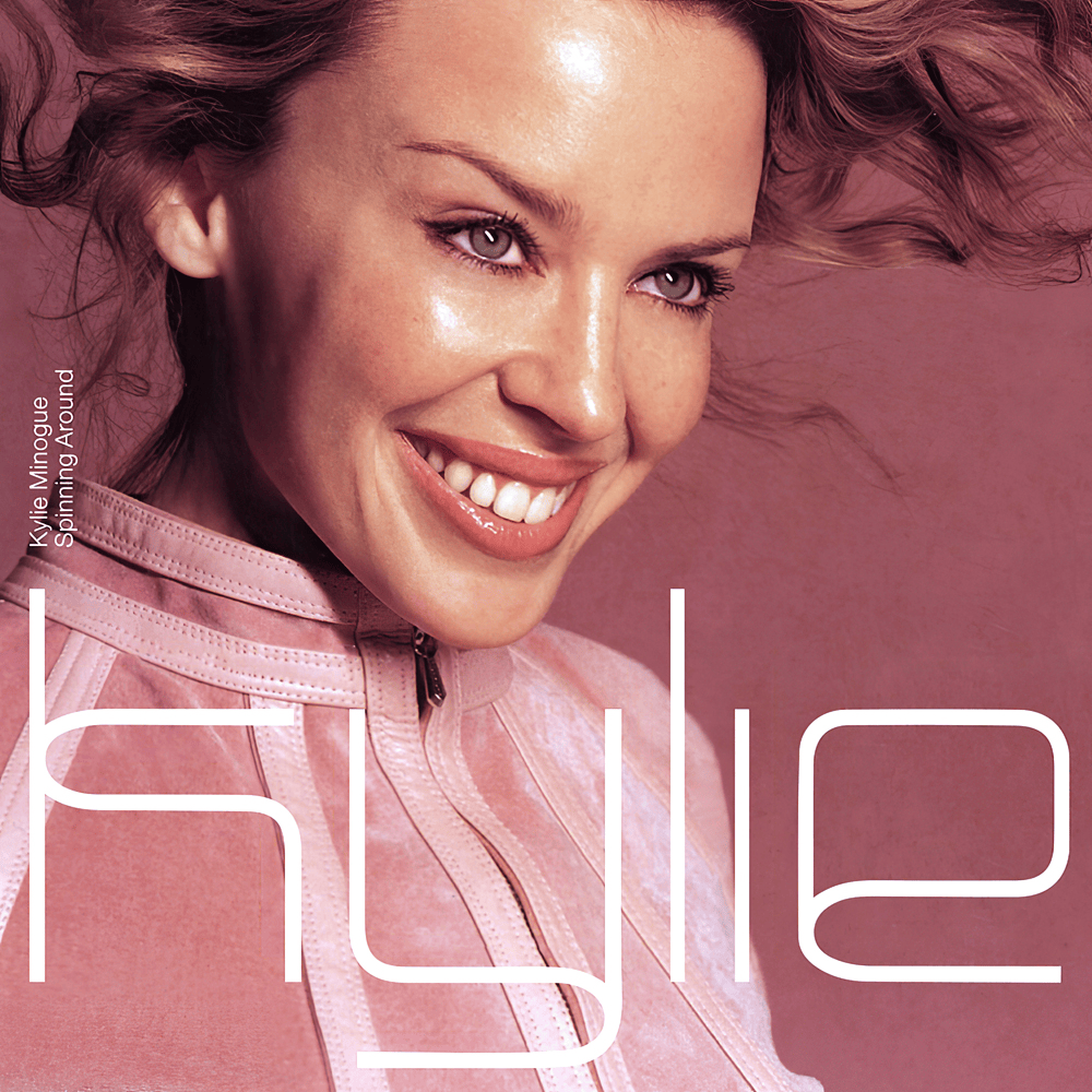 Album cover art for "Spinning Around (Sharp Vocal Mix)" by Kylie Minogue