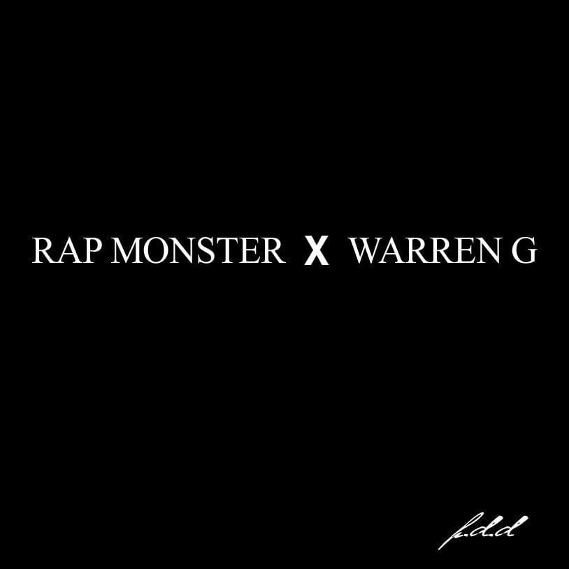 Album cover art for "RM x Warren G - P.D.D (Please Don’t Die) (English Translation)" by BTS