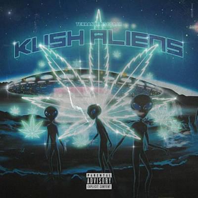 Album cover art for "Kush Aliens" by Terrance Escobar