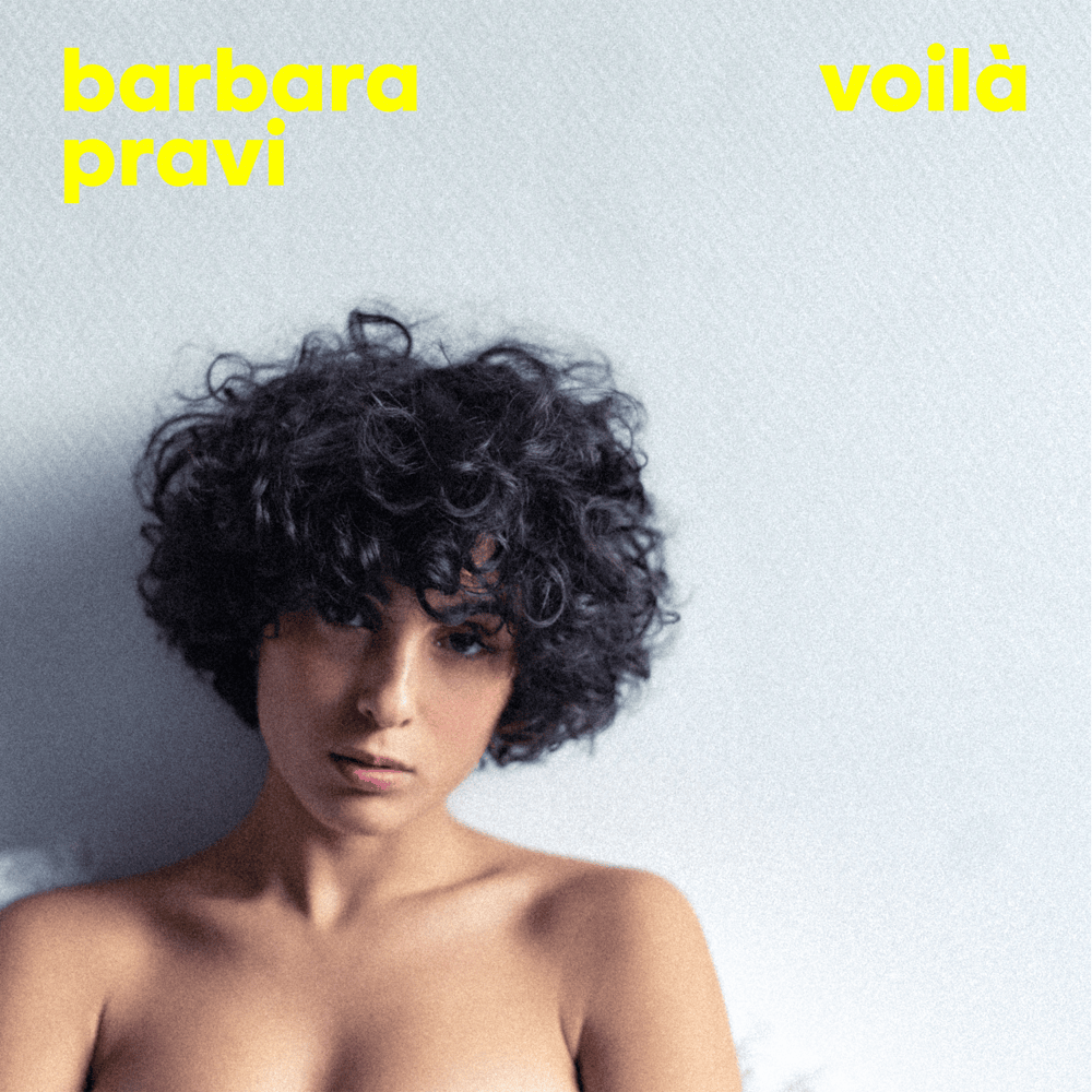 Album cover art for "Voil�" by Barbara Pravi