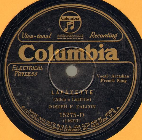 Allons a Lafayette by Joseph Falcon