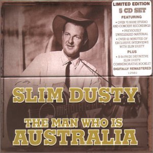 Album cover art for "Ringer From The Top End" by Slim Dusty
