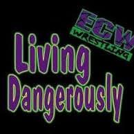 Album cover art for "Living Dangerously 1998" by Extreme Championship Wrestling