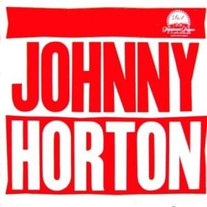 Album cover art for "Long Rocky Road" by Johnny Horton