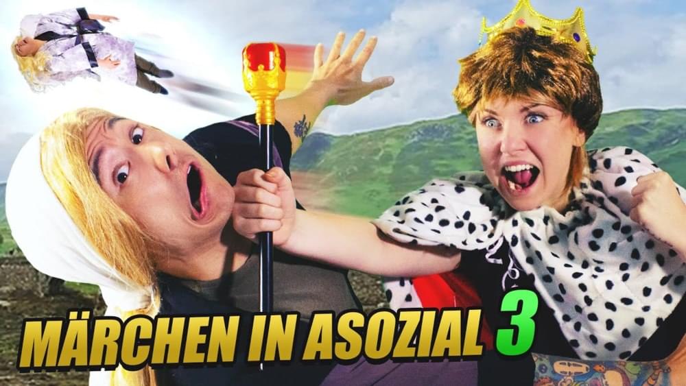 Album cover art for "Märchen in Asozial 3" by Julien Bam & Kelly (DEU) & Joon Kim & AndrePlusPlus