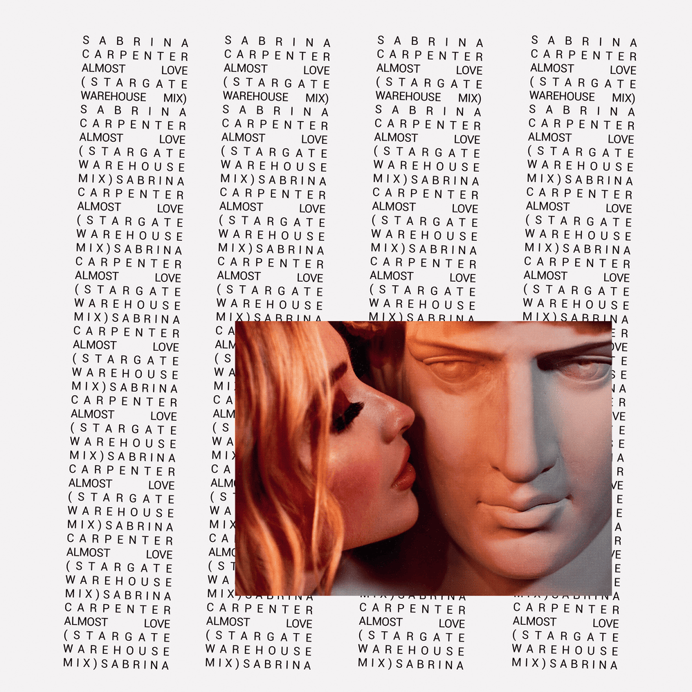 Album cover art for "Almost Love (Stargate Warehouse Mix)" by Sabrina Carpenter