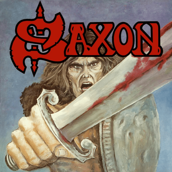 Album cover art for "Frozen Rainbow" by Saxon