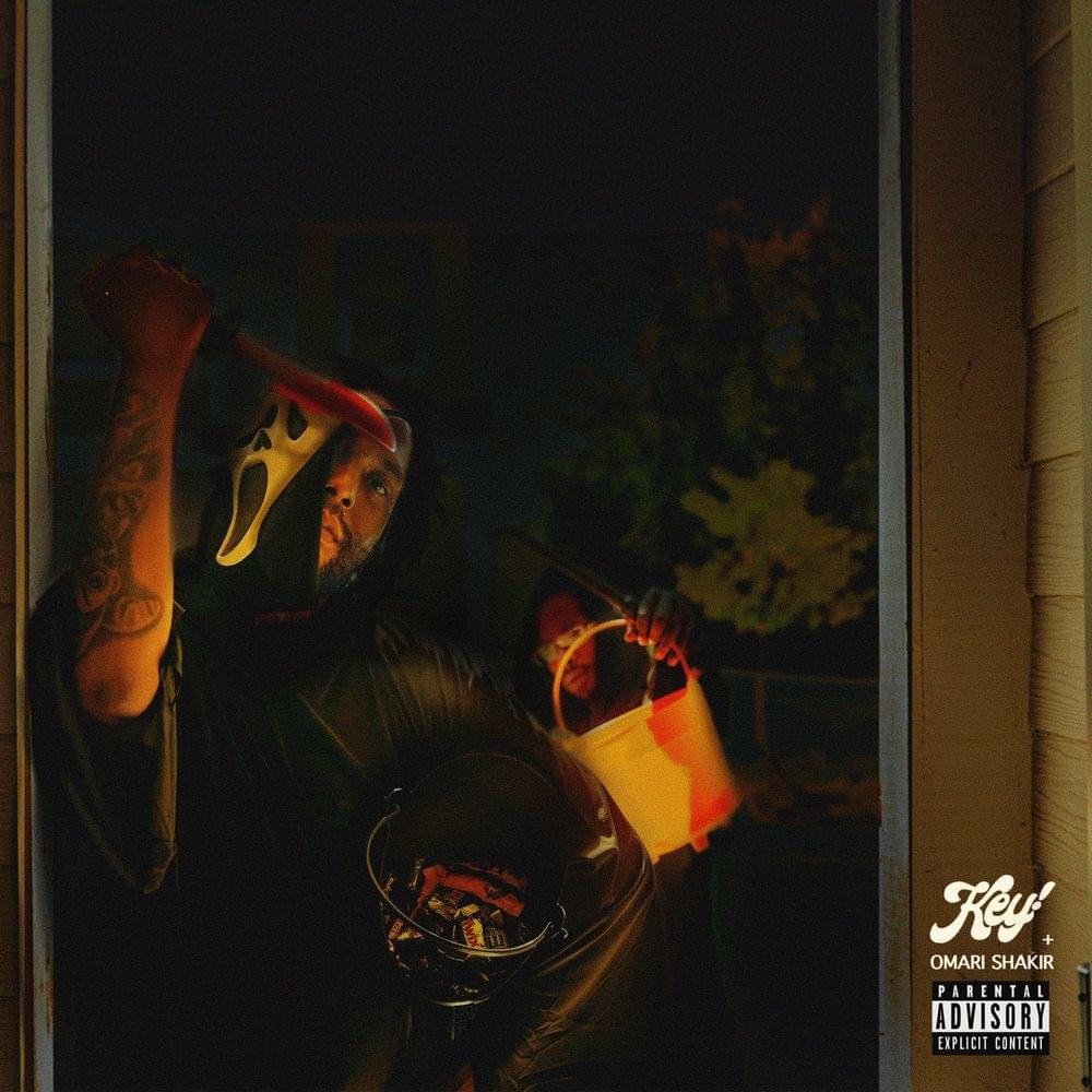 Album cover art for "What If" by KEY! & Omari Shakir