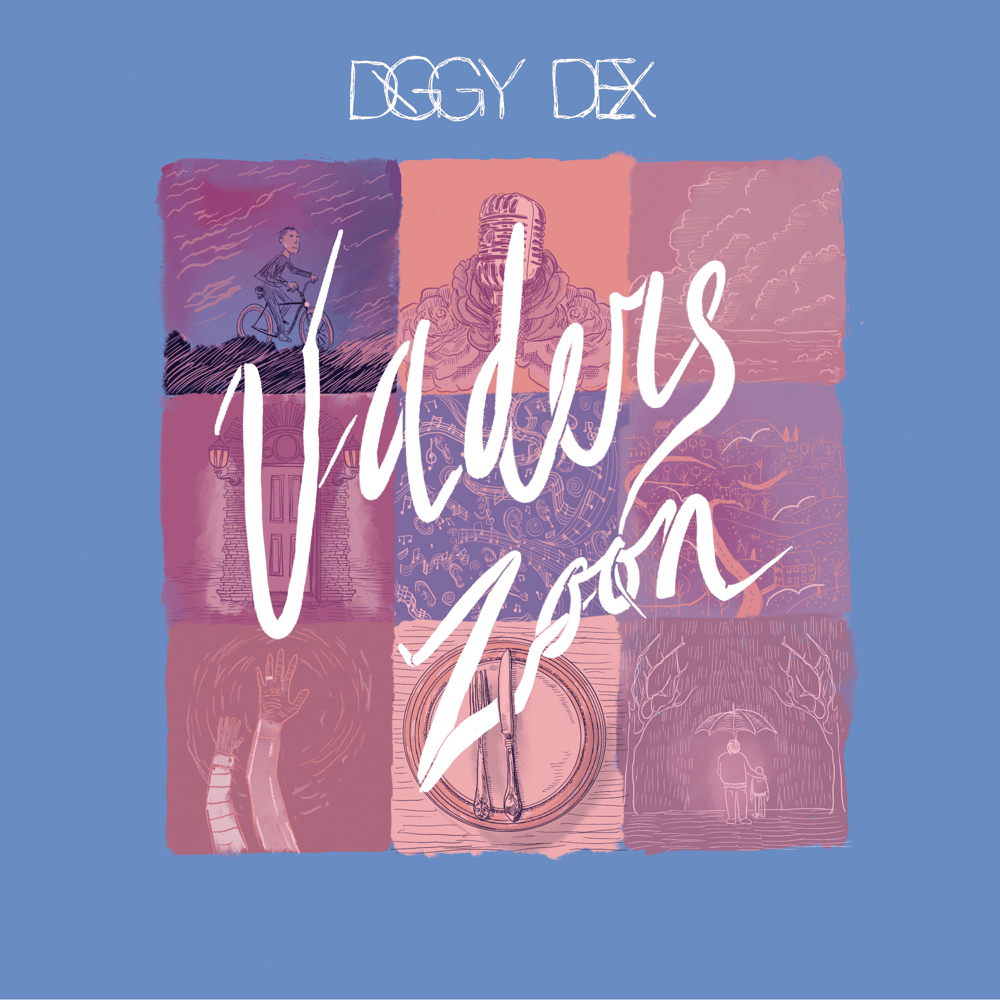 Album cover art for "Vaders Zoon" by Diggy Dex