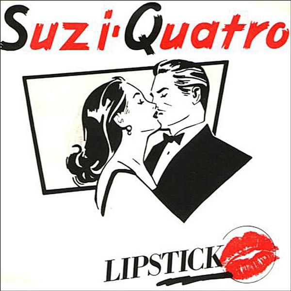 Album cover art for "Lipstick" by Suzi Quatro