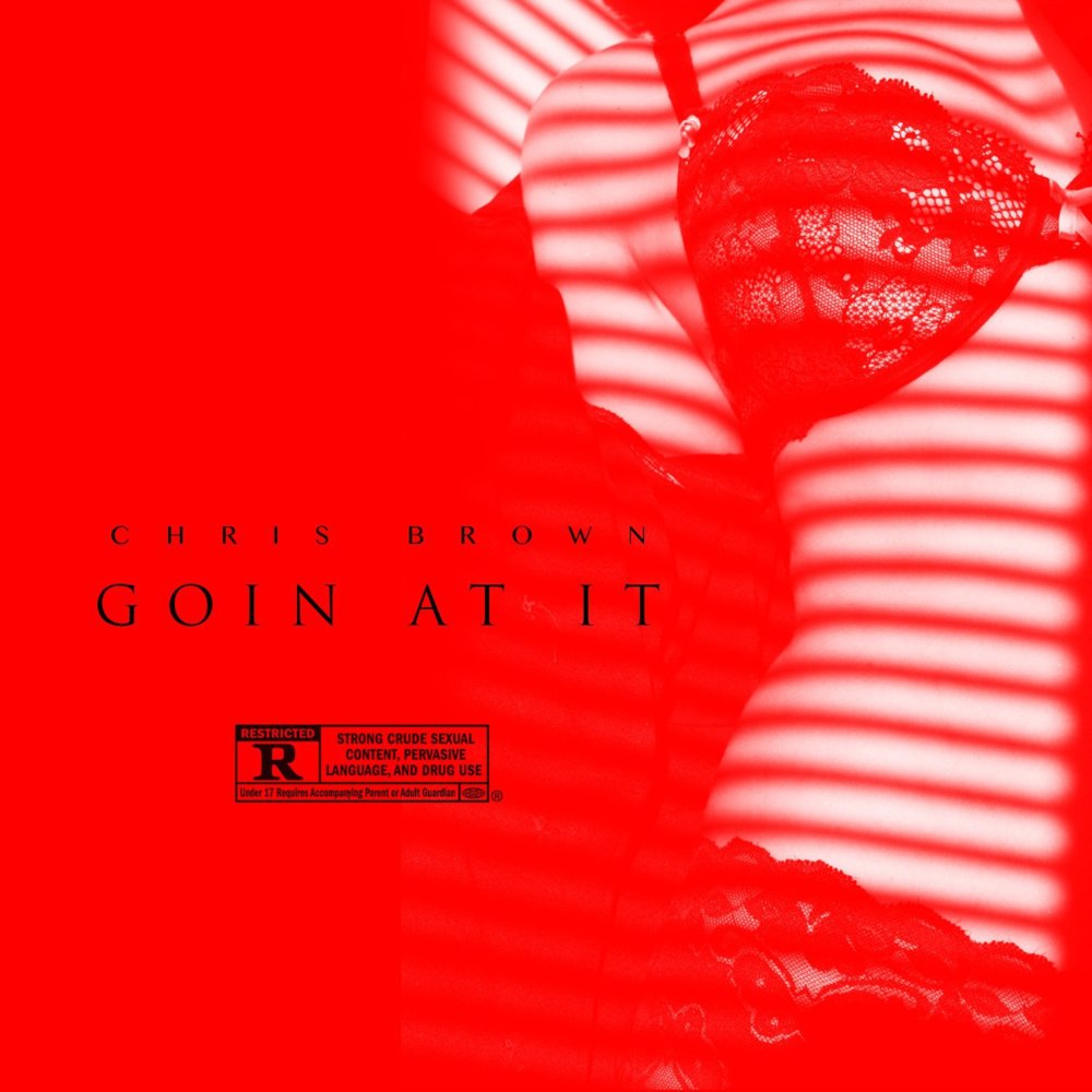 Album cover art for "Going At It" by Chris Brown