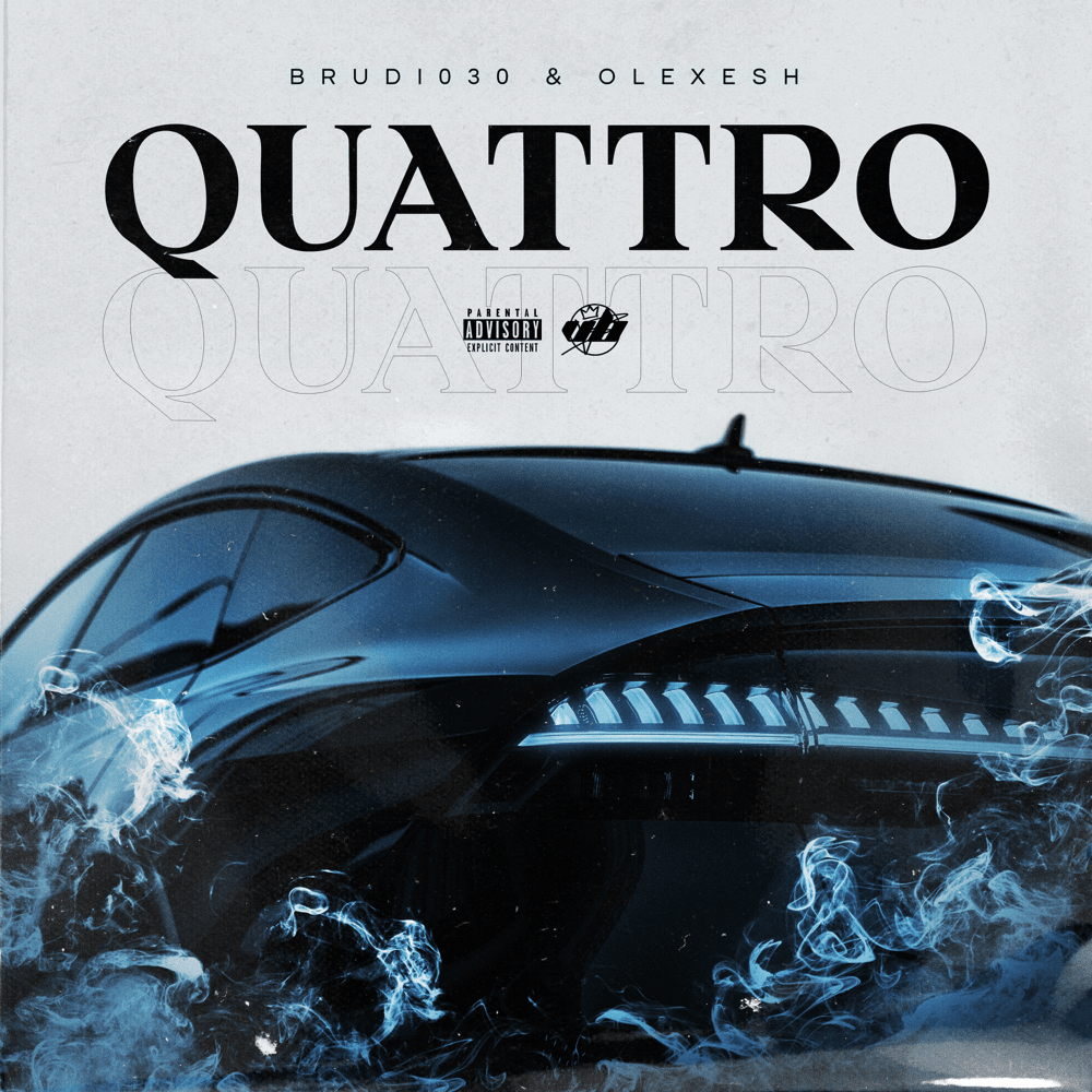 Album cover art for "QUATTRO" by Brudi030 & Olexesh