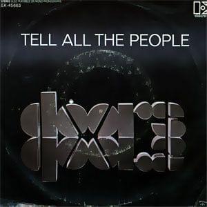 Album cover art for "Tell All the People" by The Doors