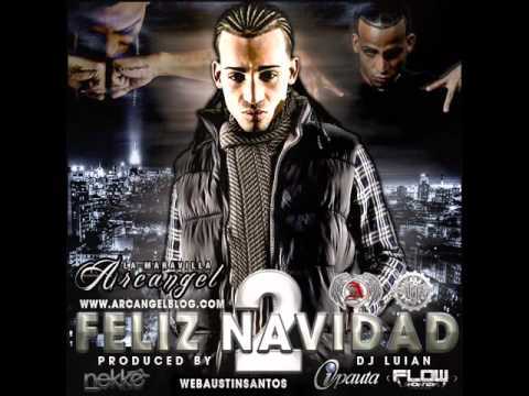 Album cover art for "Feliz Navidad 2" by Arcángel
