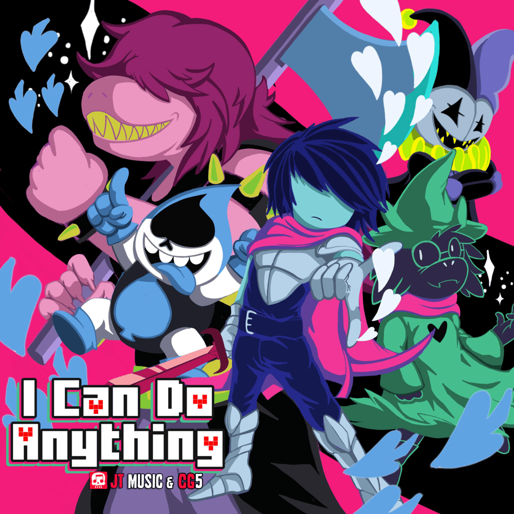 Album cover art for "I Can Do Anything" by JT Music & CG5