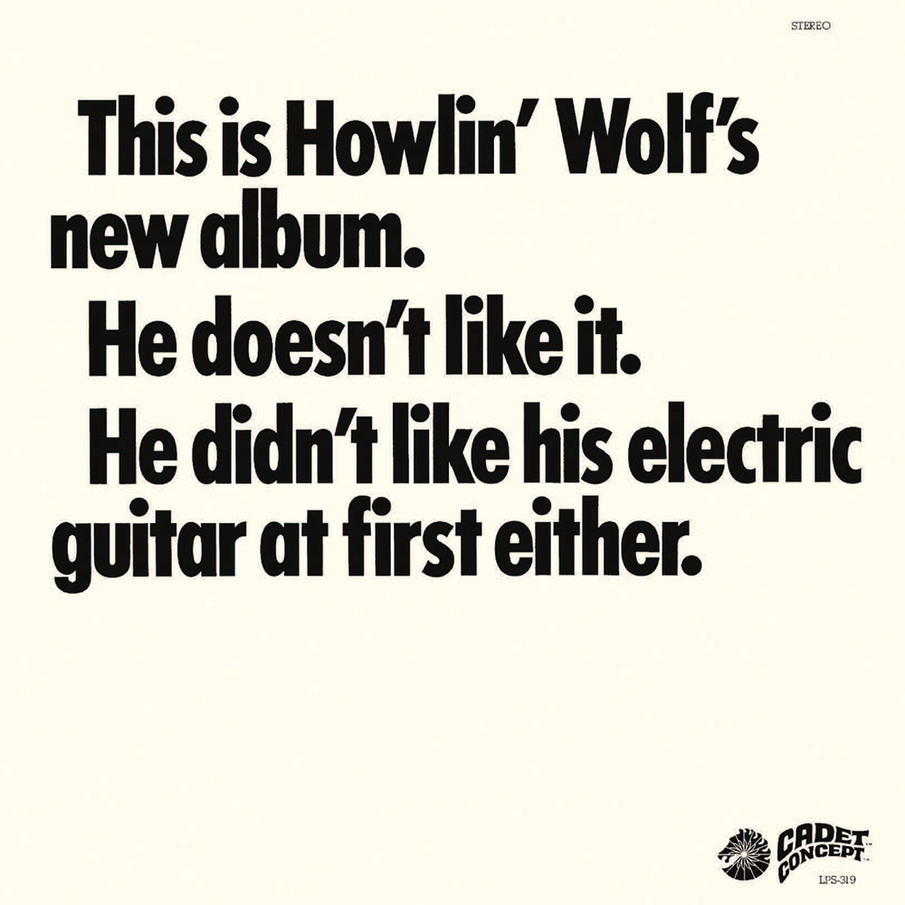Album cover art for "Tail Dragger" by Howlin’ Wolf
