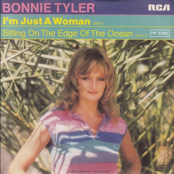 Album cover art for "I’m Just a Woman" by Bonnie Tyler