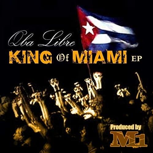 Album cover art for "God Damn" by Qba Libre & M-1