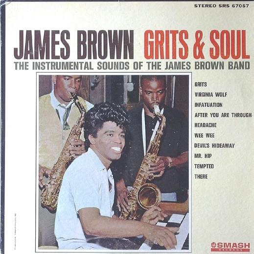 Album cover art for "(Do the) Mashed Potatoes" by James Brown