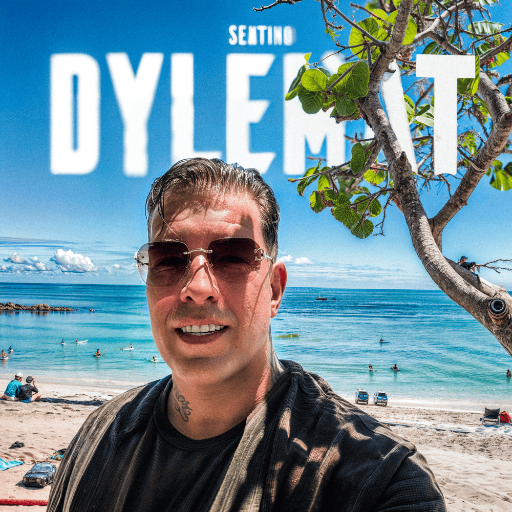 Album cover art for "DYLEMAT" by Sentino