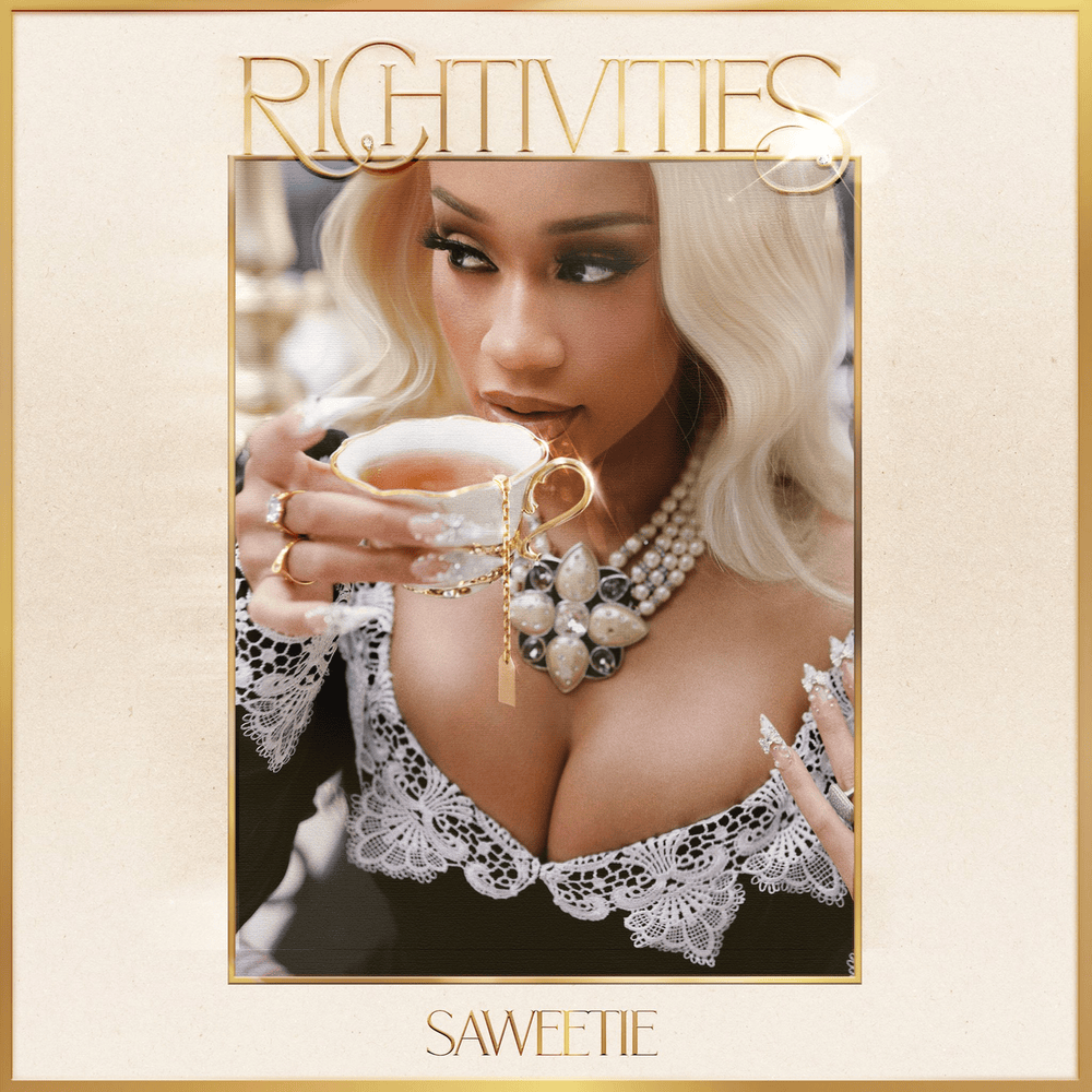 Album cover art for "Richtivities" by Saweetie
