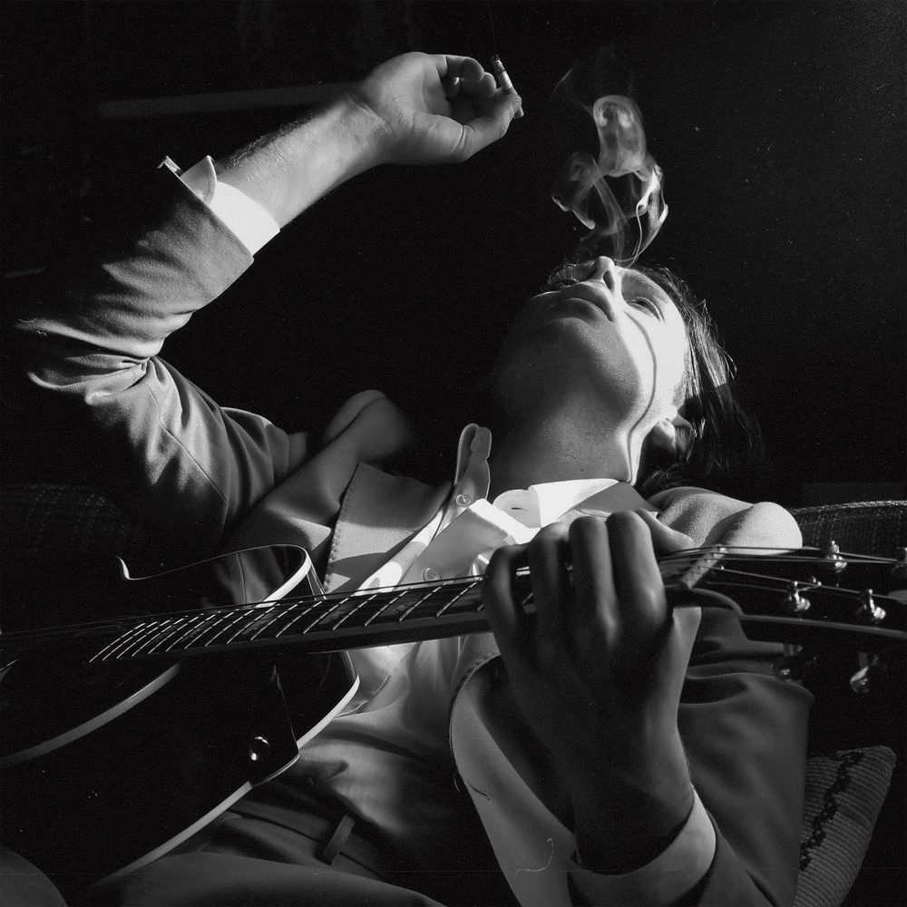 Album cover art for "Elvis, I Love You" by Albin Lee Meldau
