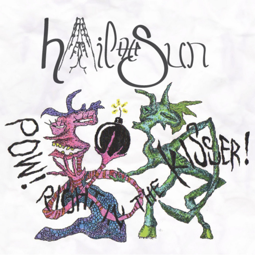 Album cover art for "Dinosaur, God Hates It When We Think" by Hail the Sun